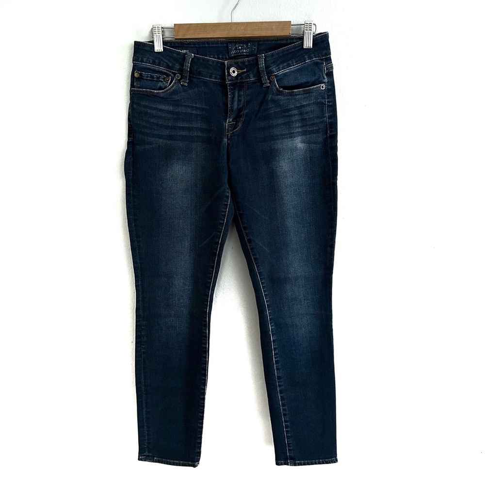 Lucky Brand Lolita Skinny Dark Wash Jeans, 27